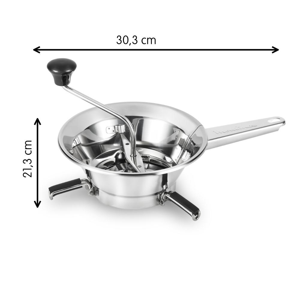 MOULINEX Presse à légumes en acier inoxydable, diamètre 190 mm, A40102