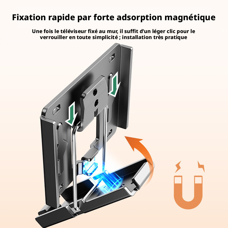CNTSLNB+ Support Mural TV + Support TV Fixe + 32-100 pouces
