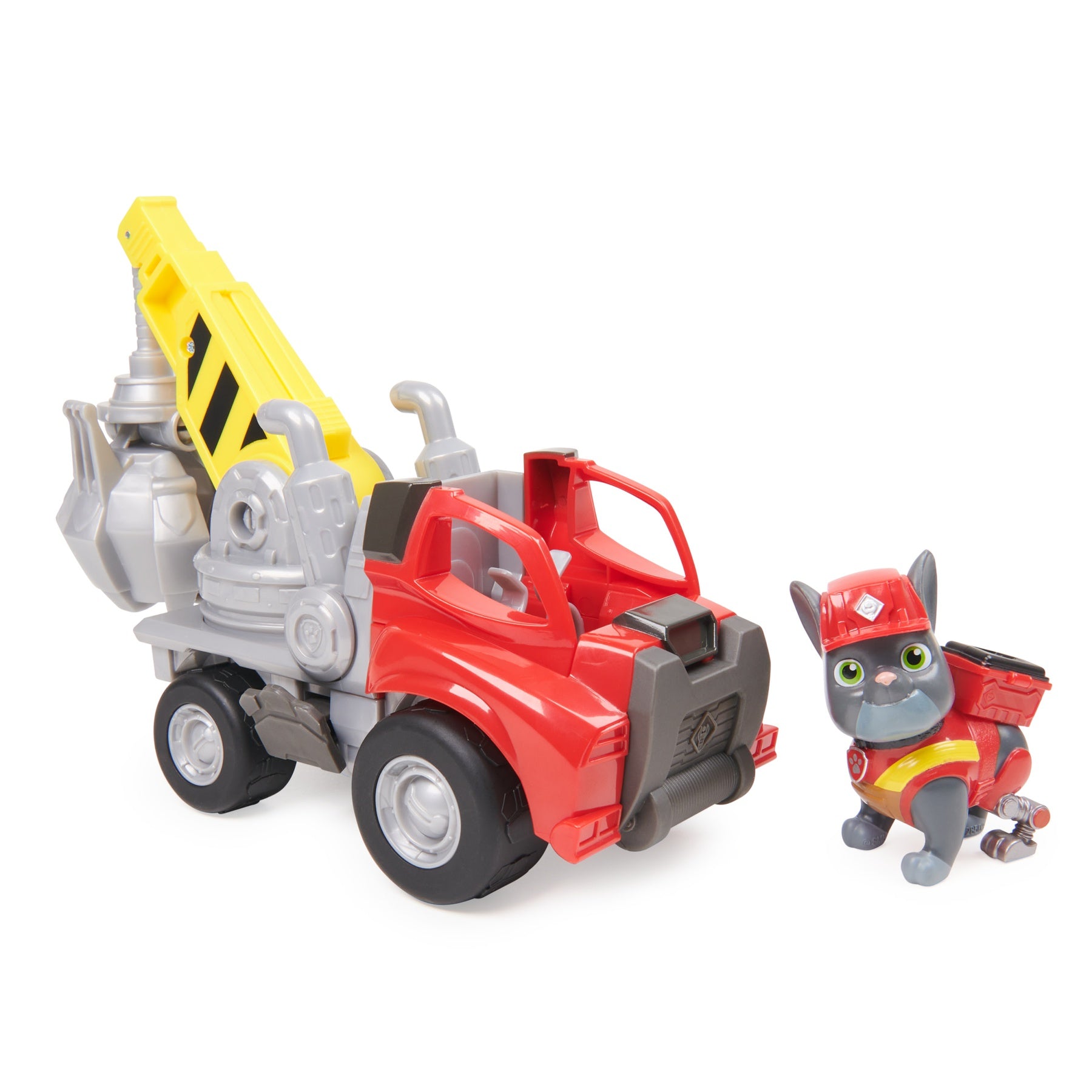 SPIN MASTER Rubble & Crew Set de Jouets Véhicule et Figurine Wheeler avec Roues à Rouler pour Enfants à Partir de 3 Ans