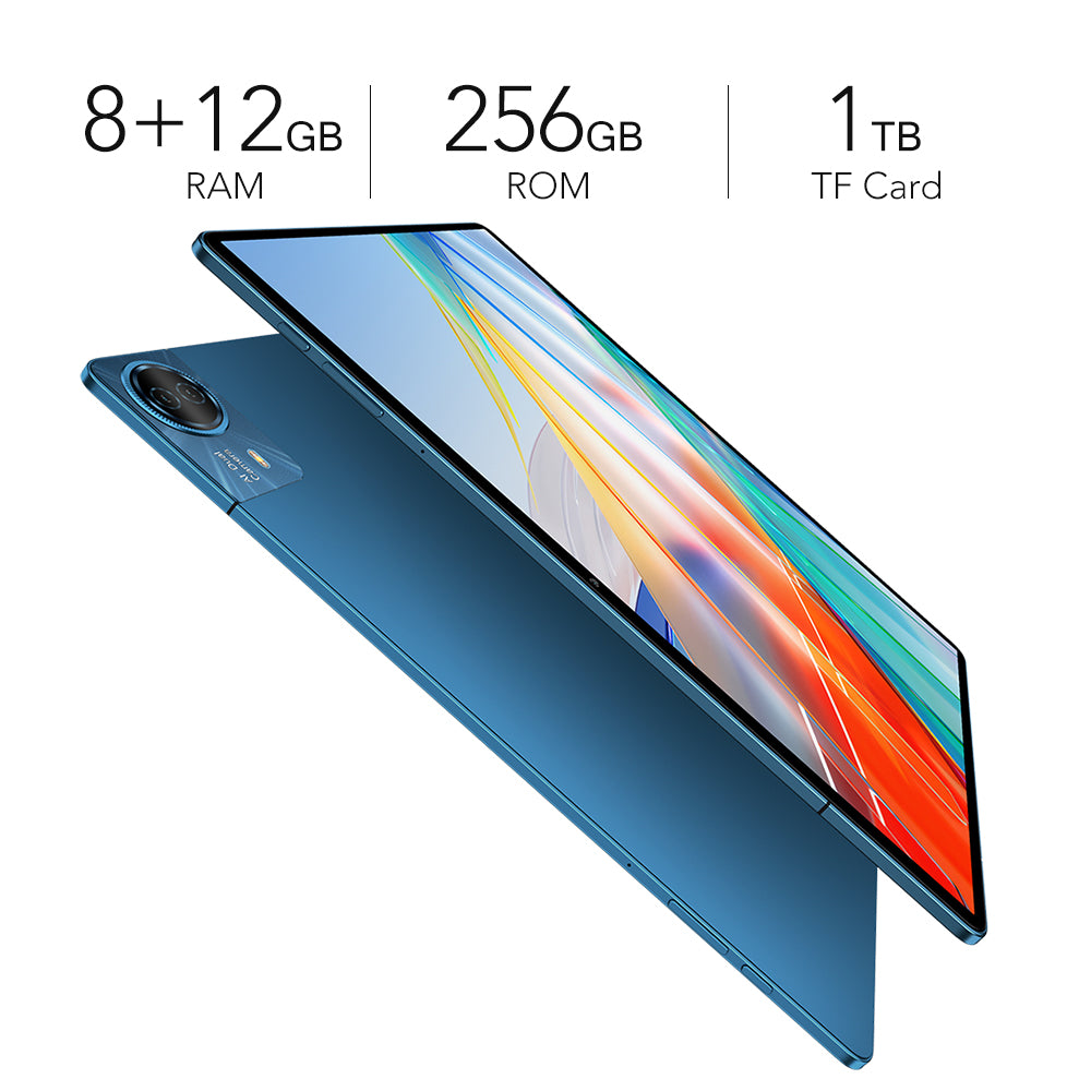 TECLAST T70 Tablette Android 14 pouces 1920 x 1200 Helio G99 Octa-Core 20 Go RAM Stockage 256 Go 4G LTE Wi-Fi double bande Bluetooth 5,2 10 000 mAh avec étui et clavier