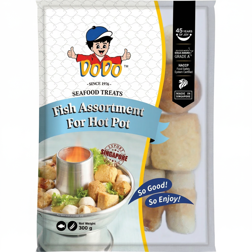 DoDo Mélange de poisson pour fondue chinoise - 300 g