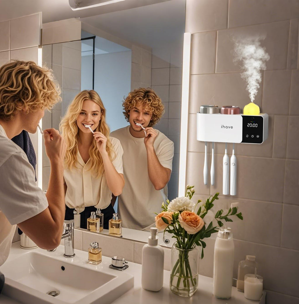 iHave F102 Stérilisateur de brosse à dents avec porte-brosse à dents