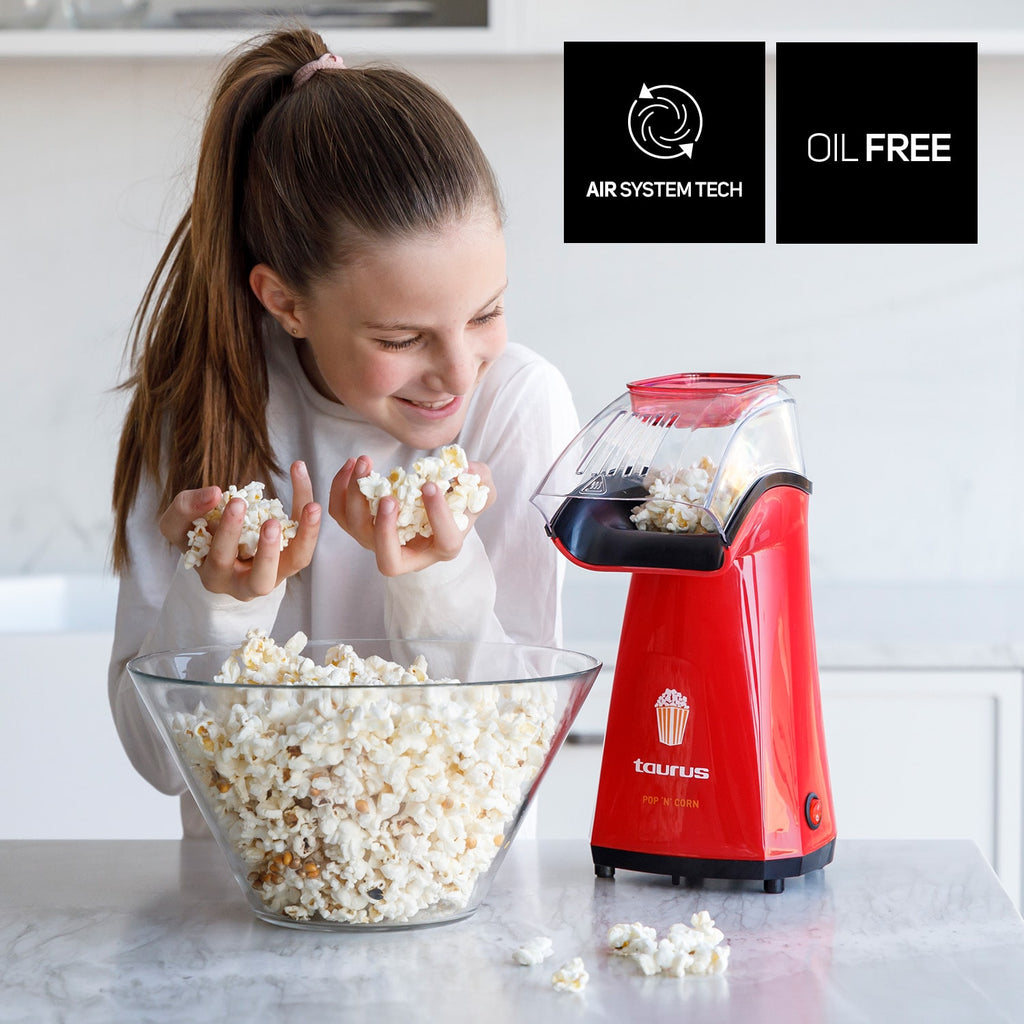 Taurus Pop'n'corn Machine à pop-corn - Rouge