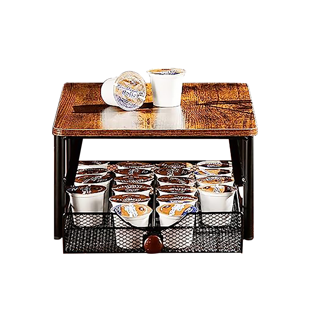 SRD Porte-filtres à dosettes de café à 2 niveaux avec crochets