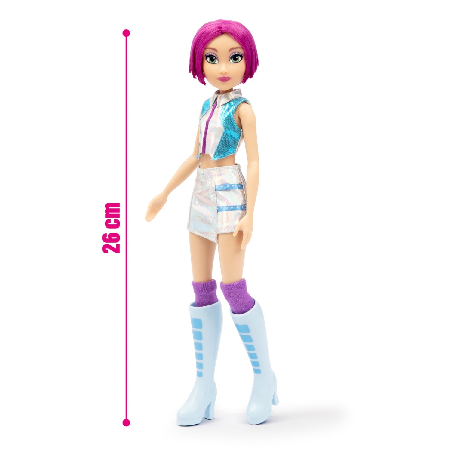 WINX CLUB Iconic Poupée articulée Tecna pour les enfants dès 3 ans - 26 cm