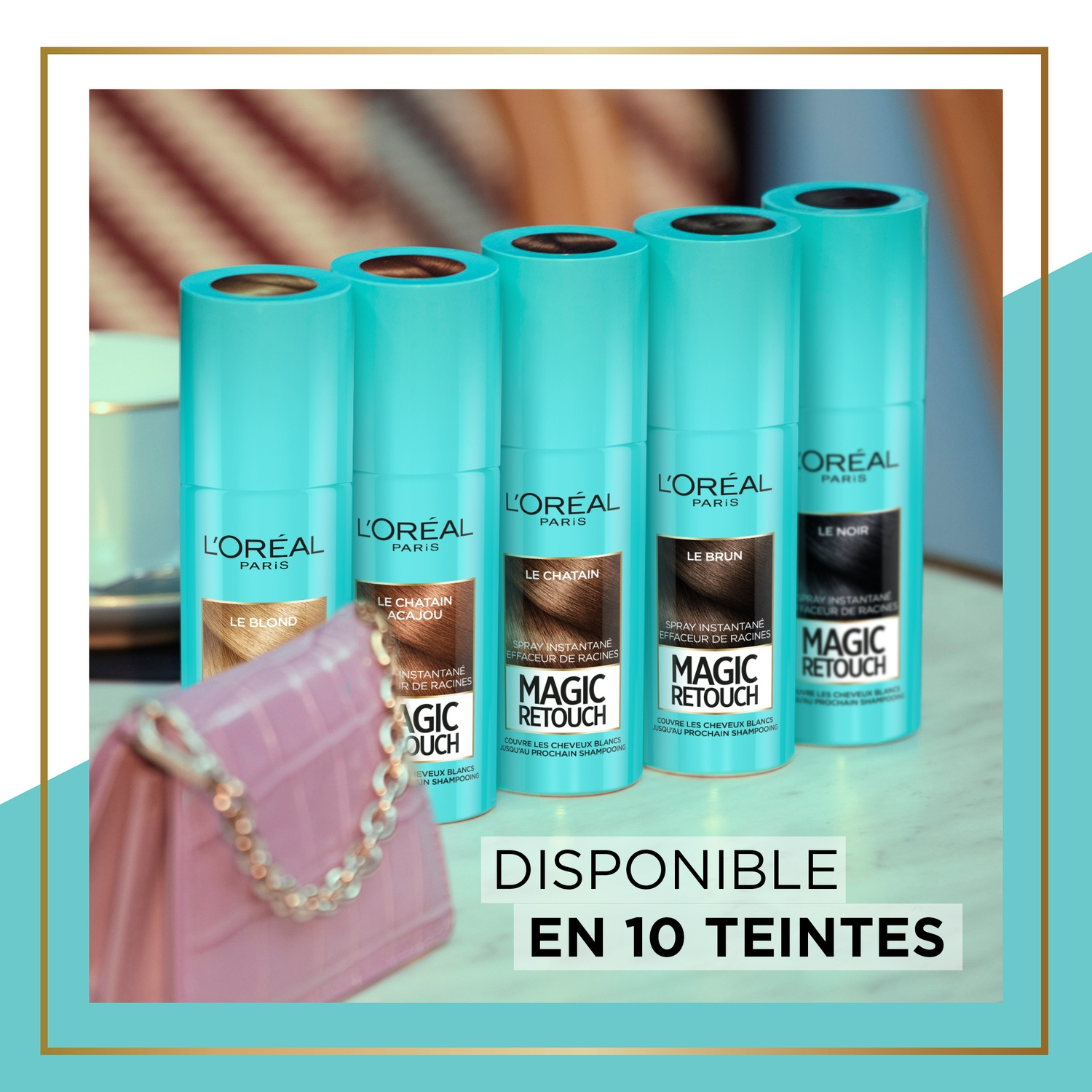 L'Oréal Paris Magic Retouch Spray Retouche Racine Châtain - 75 ml