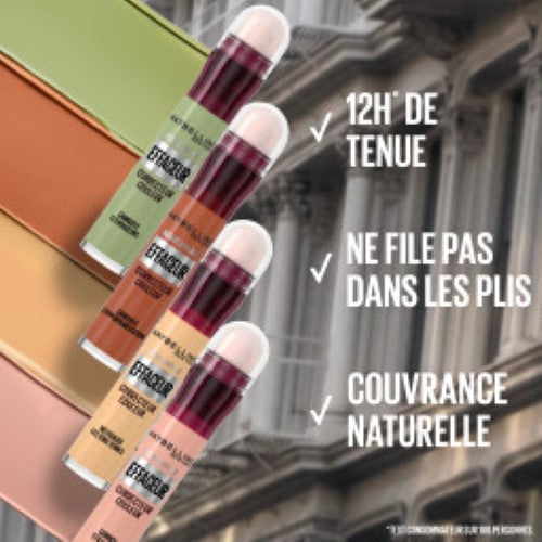 Maybelline New York Correcteur Multi-Usages Instantané Anti-Âge 6.8ml - Vert