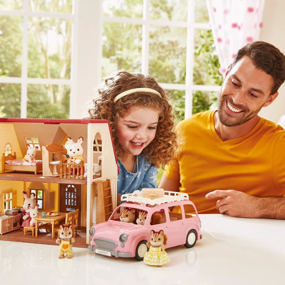 Sylvanian Families Pack de Jeu de Camping-Car de Pique-Nique en Famille