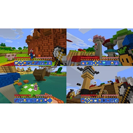 Nintendo Minecraft - Jeu Nintendo Switch - Version française - Super Mario Mash-Up inclus
