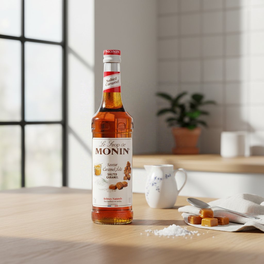 MONIN Sirop saveur caramel salé - 700 ml