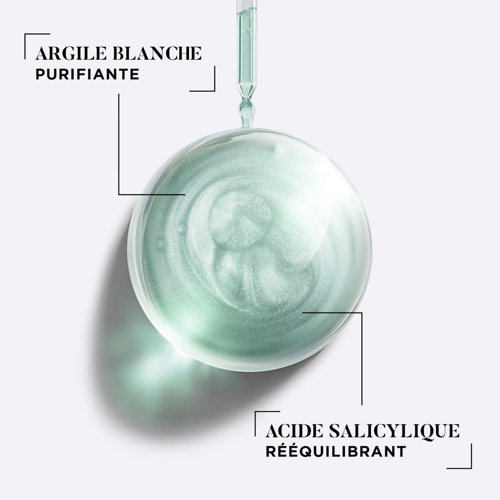 DESSANGE PARIS Shampooing Équilibrant à l'Argile Blanche pour Racines Grasses & Pointes Sèches, 280 ml
