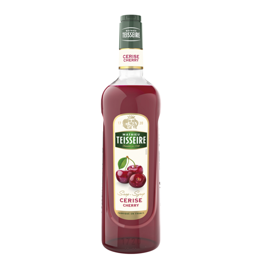 TEISSEIRE Sirop cerise - 1 L