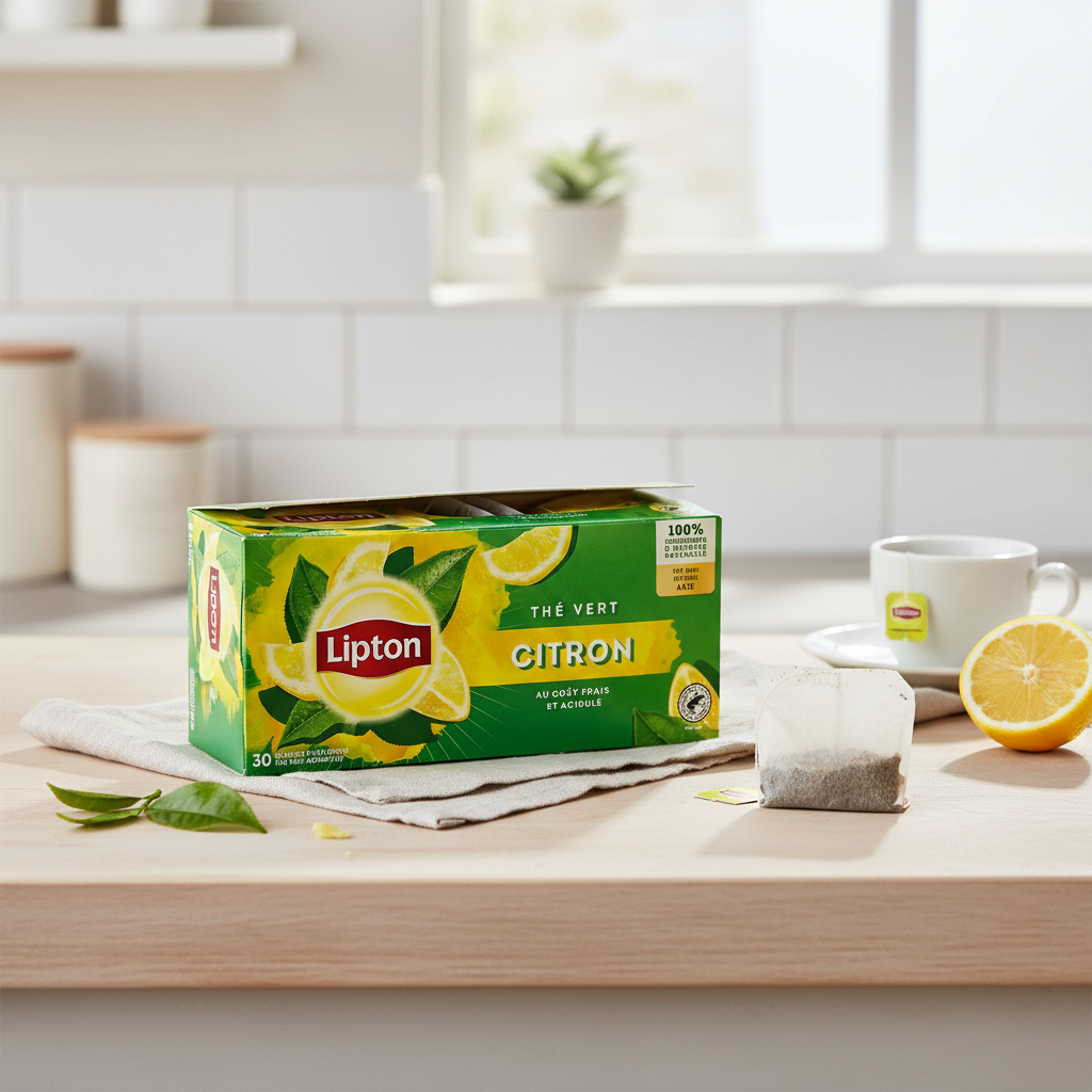 Lipton Thé vert citron x30 48 g