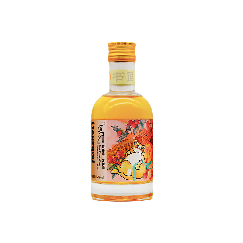 LIANZHOU Vin de Thé Camellia Vin de Fruits au Thé Noir à la Litchi 12° 200 ml