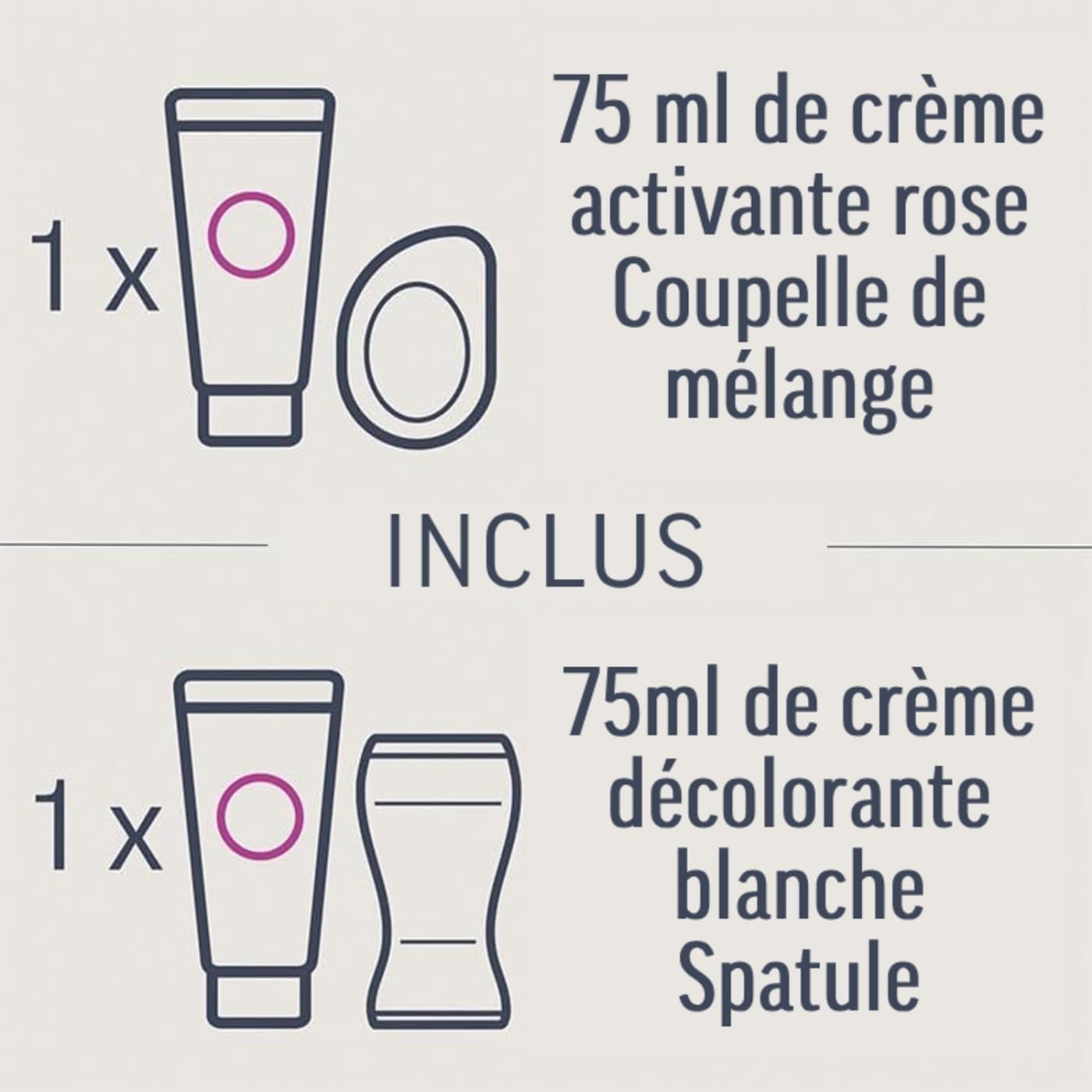 VEET Crème Décolorante Visage et Corps Toutes Peaux (2 x 75ml)