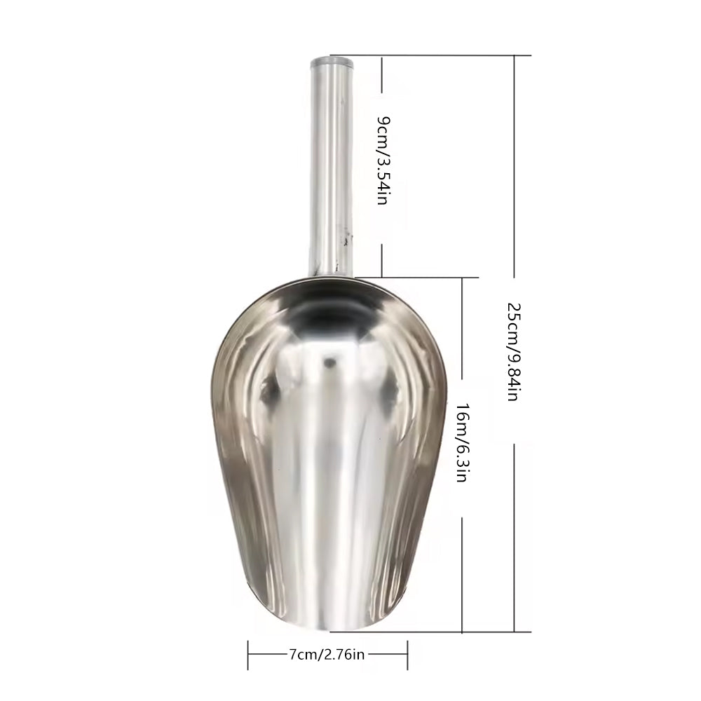 Huacan Pelle à glace en acier inoxydable Pelle alimentaire portable polyvalente
