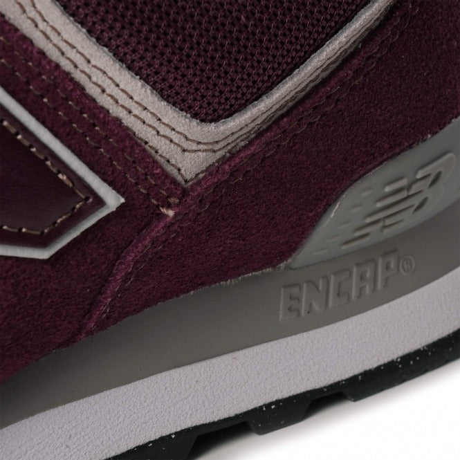 New Balance 574 Bordeaux/Blanc