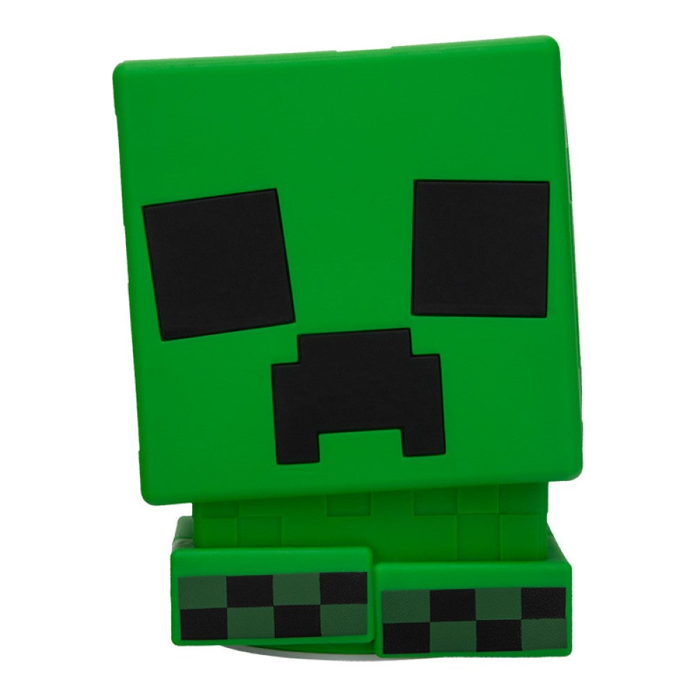 MINECRAFT Creeper SquishyGlo Lampe en Silicone Rechargeable - sous Licence Officielle - Changement de Couleur