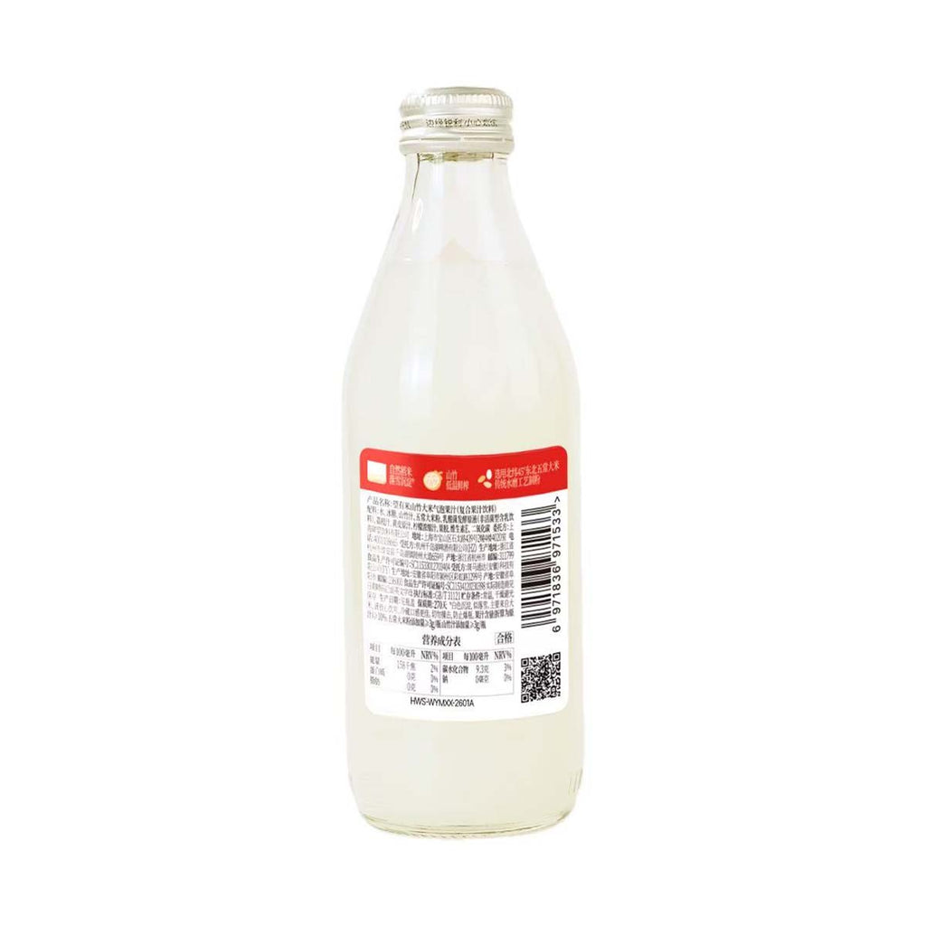 Hope water Jus pétillant mangoustan et riz 300 ml x 24