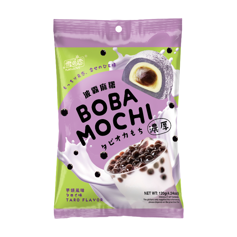Yuki & Love Boba mochi saveur taro - 120 g