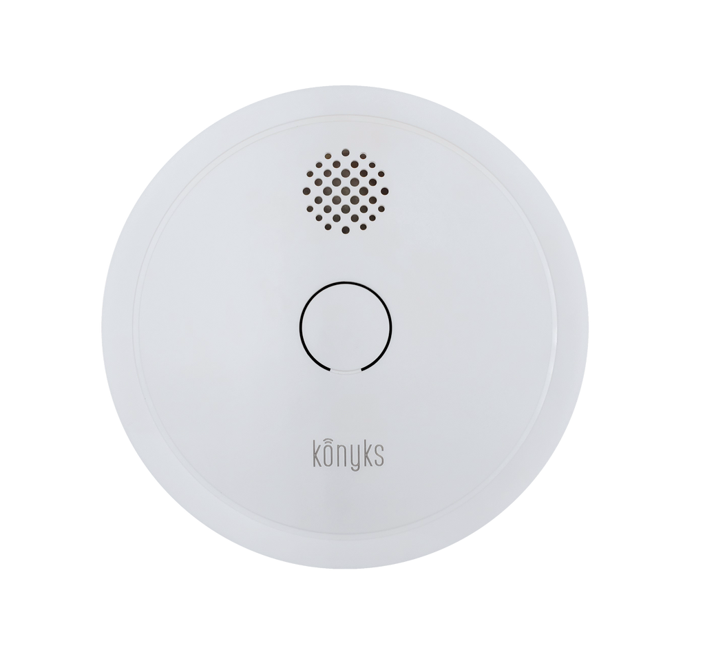 Konyks Firesafe 2 Détecteur de fumée connecté Wi-Fi + Bluetooth avec 5 ans d'autonomie