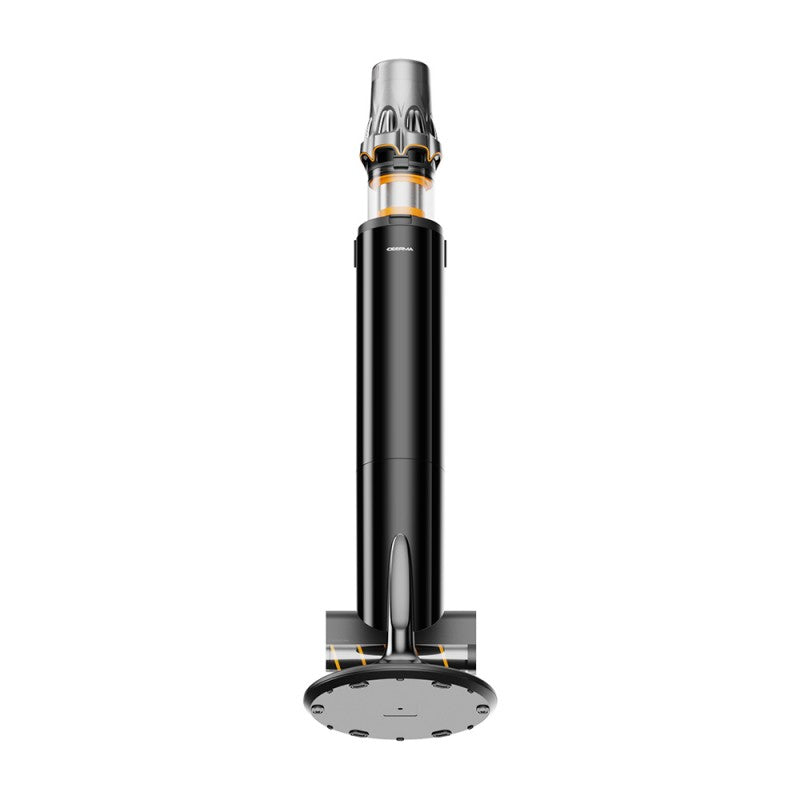 Aspirateur sans fil Deerma T50W XT avec socle tout-en-un sans entretien : vidange automatique, stérilisation UV et charge automatique intégrées