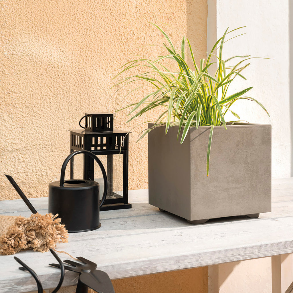 DEROMA Cubo Millennium R Sandstone à réserve d'eau 25cm