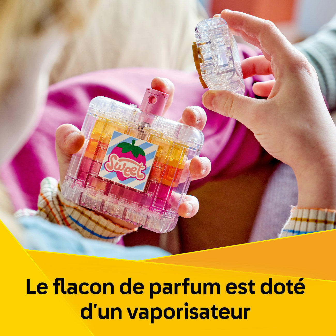 LEGO Creator 3-en-1 Set de Construction Flacon de Parfum avec Décoration Florale 31383