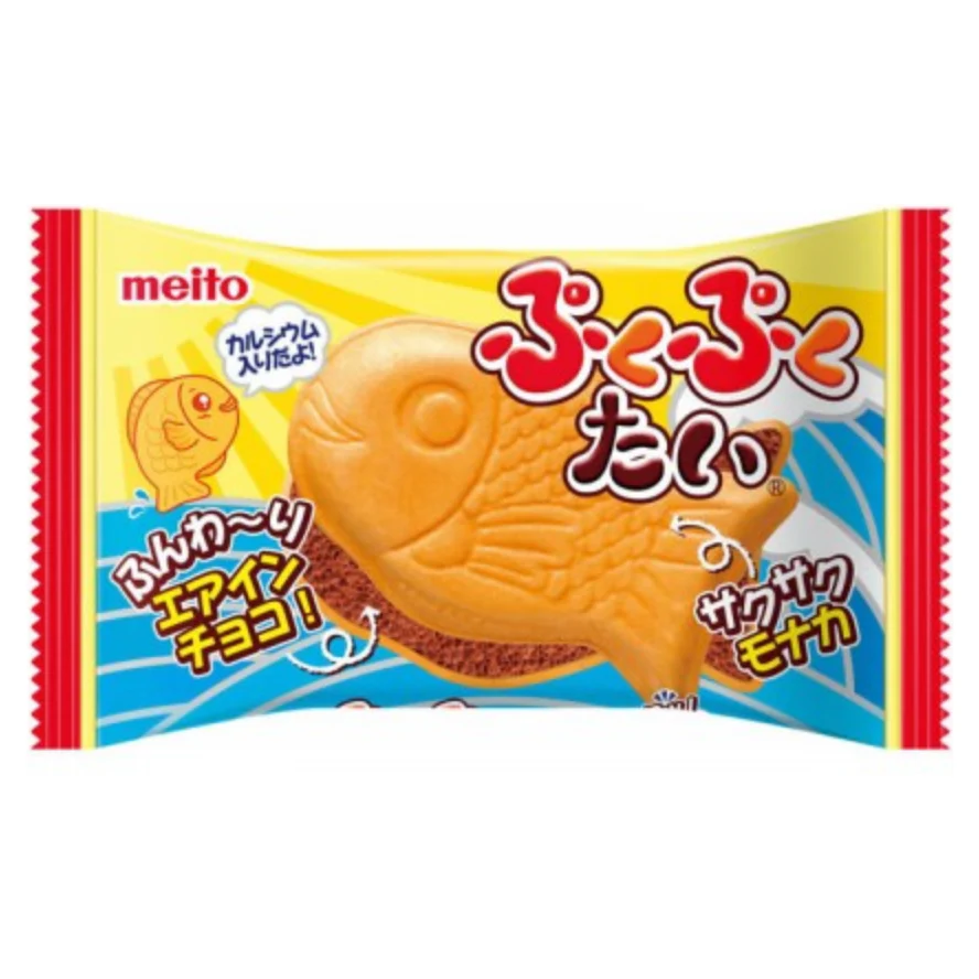 Meito Pukupukutai Gaufrette au chocolat - 16,5 g