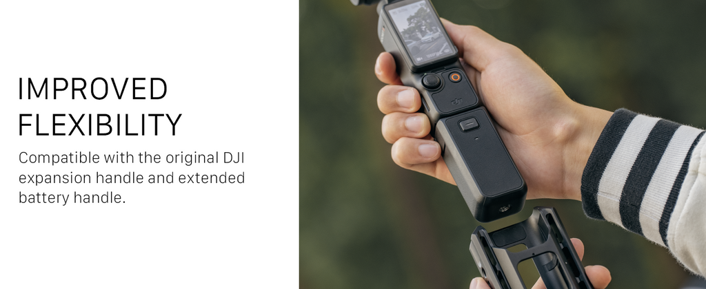 Tilta TA-T65-AME-B Adaptateur d'extension de montage pour DJI Osmo Pocket 3 - Noir