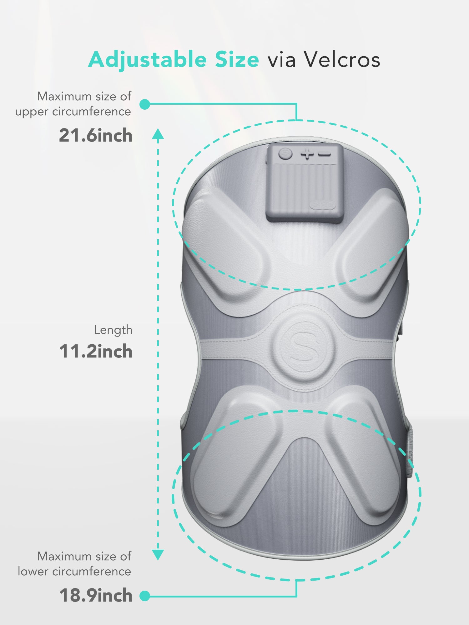 SKG W3 Pro Genouillère chauffante de massage avec fonction de vibration