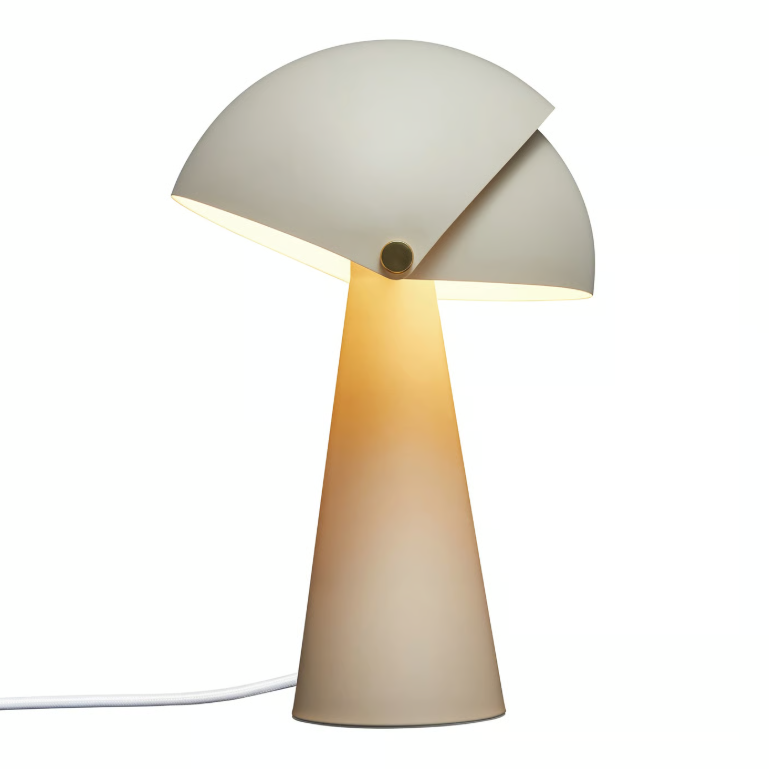 Lampe à poser ALIGN métal beige IP20 E27 - DFTP, Intérieur