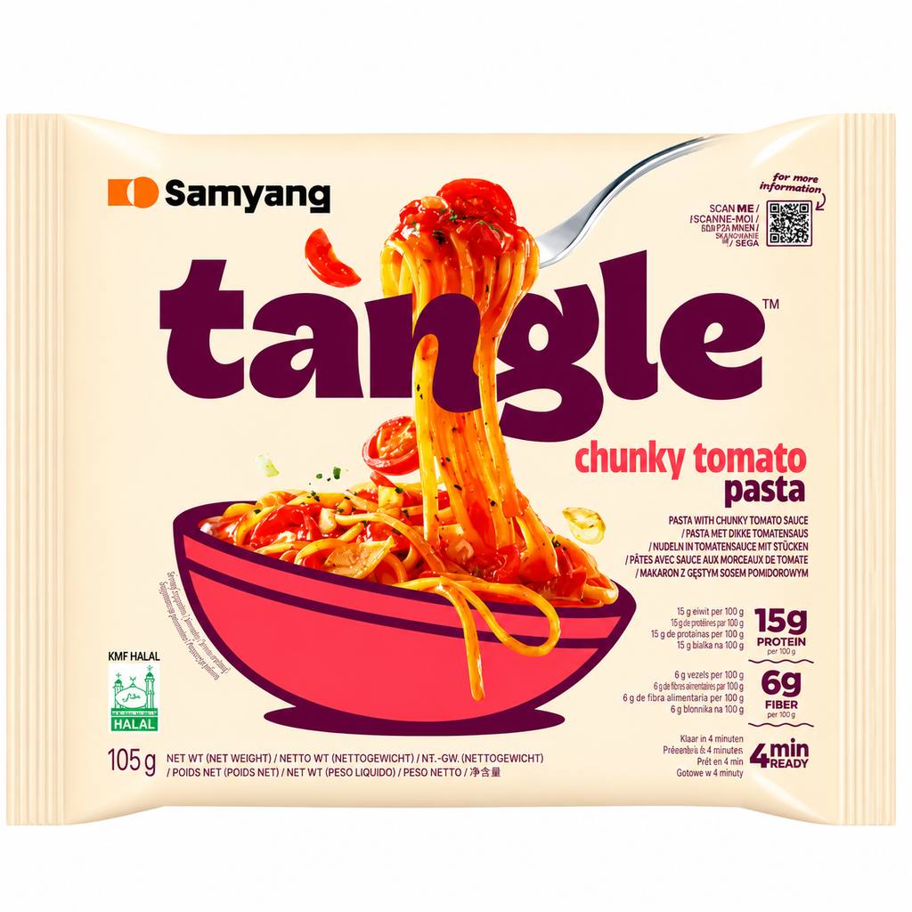 Samyang Tangle Nouilles aux morceaux de tomates - 105 g