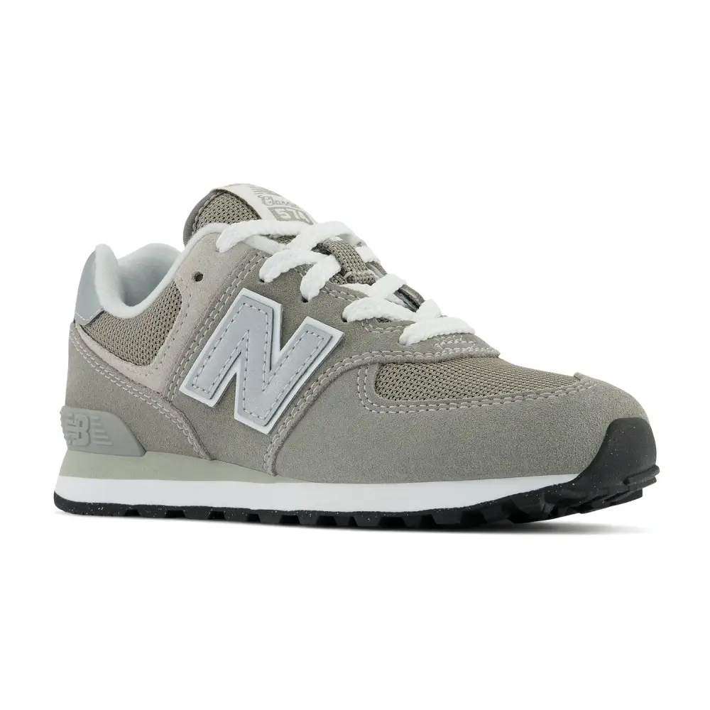 New Balance Baskets enfant 574 Gris à lacets