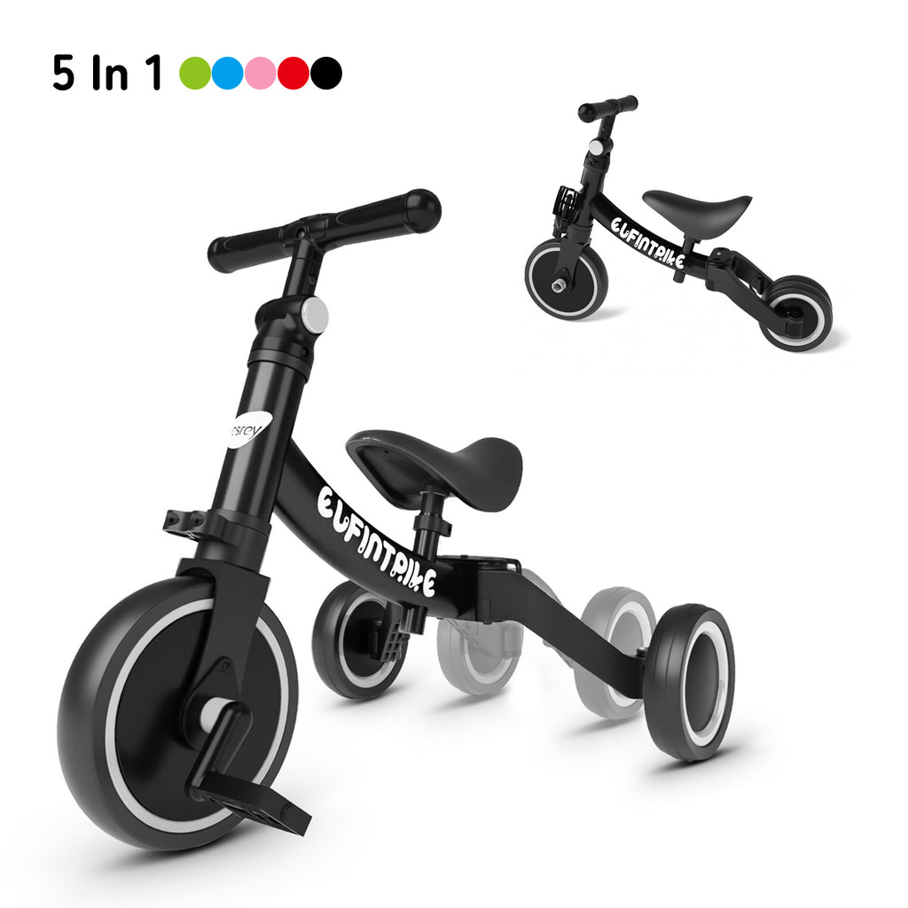 Tricycle Bébé Besrey avec Aide à la Marche pour Enfants de 1 à 4 Ans
