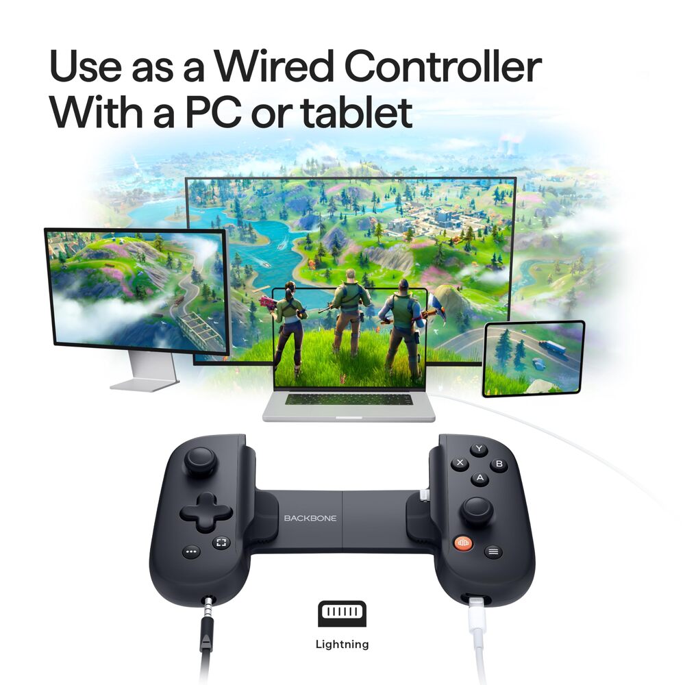 Manette BACKBONE ONE Gen 2 | Édition Classique | Connecteur Lightning