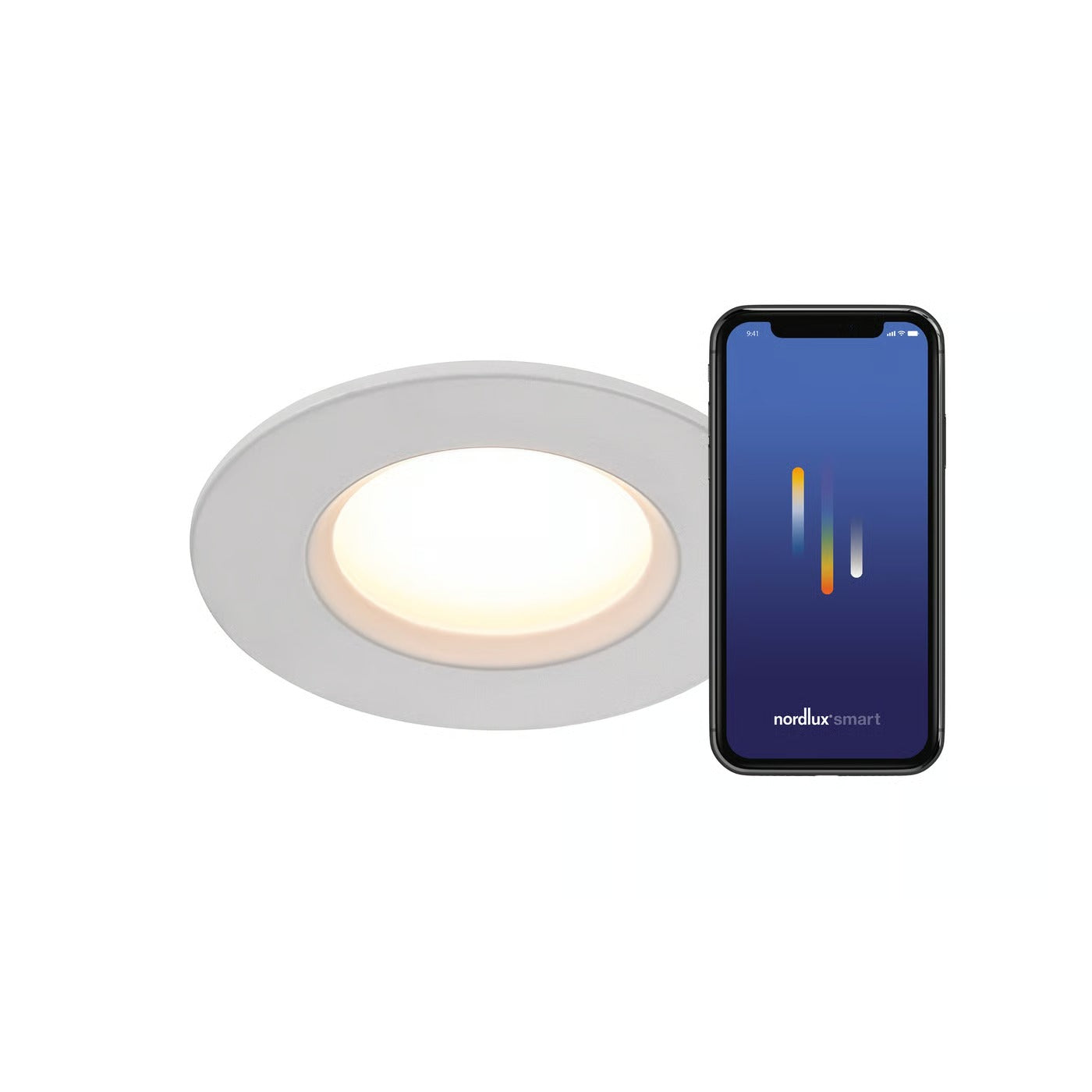 Spot encastré DORADO SMART - LED intégrée variation de température de 2200-6500k - plastique blanc IP65 - Nordlux, Extérieur