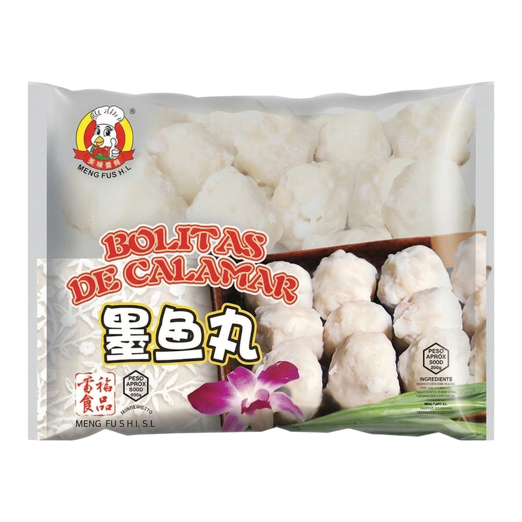 Meng Fu Boulettes de calmar - 360 g