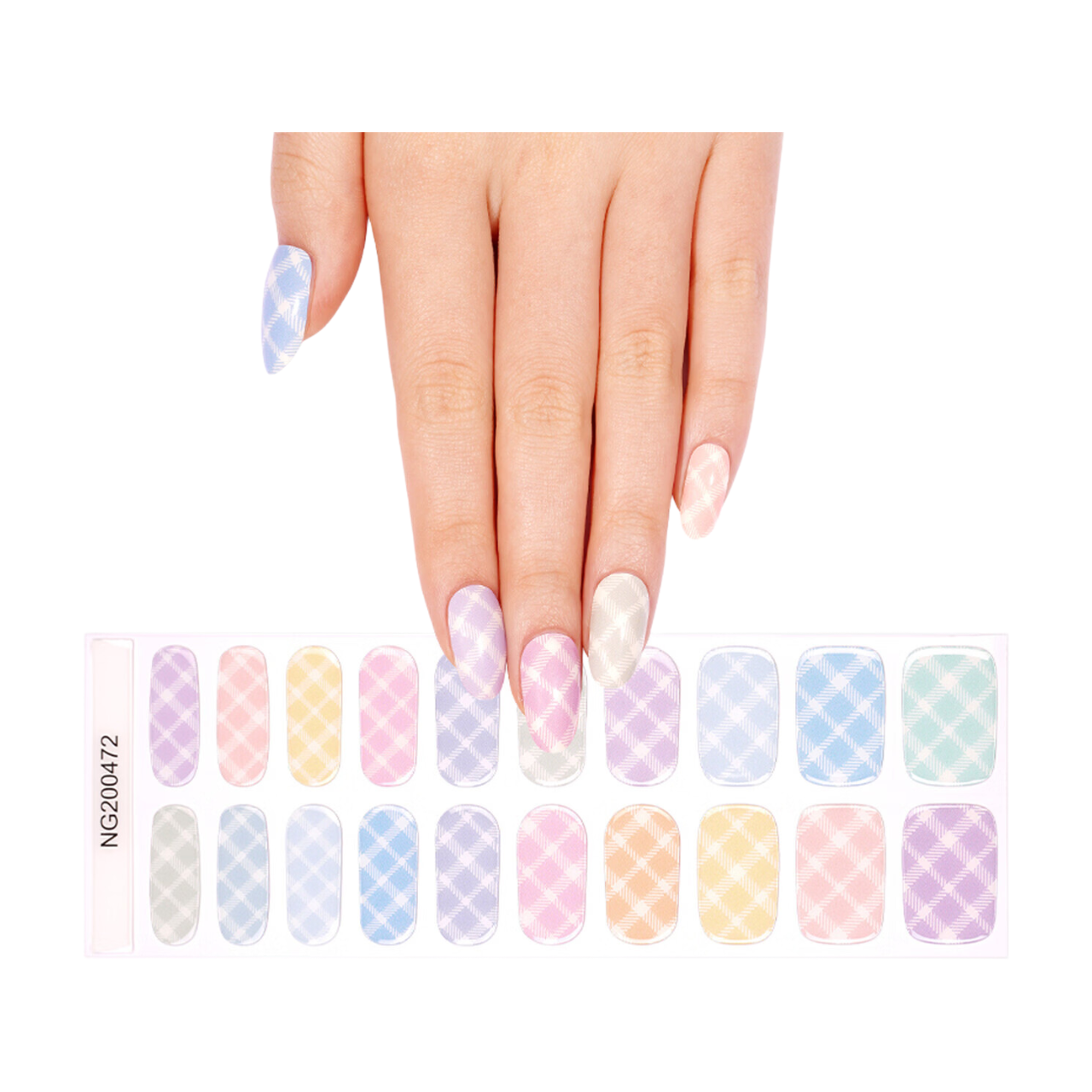 MeoMagic 14-215 Autocollants gels pour ongles - 20 pièces