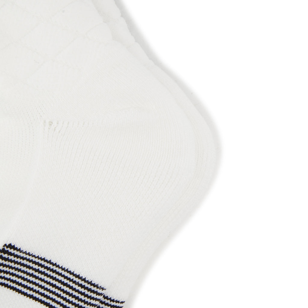 LI-NING Chaussettes mi-longues de basket-ball résistantes, confortables et respirantes blanc XL