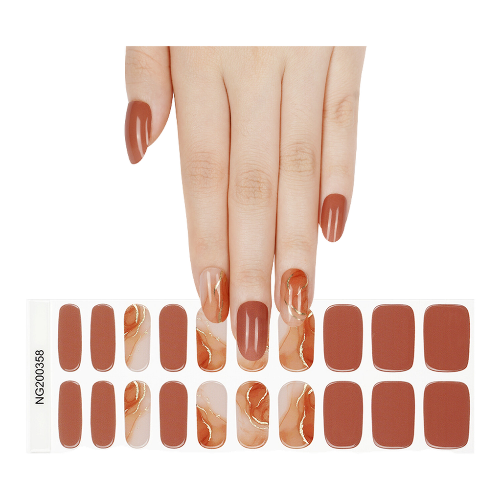 MeoMagic 14-154 Autocollants gels pour ongles - 20 pièces