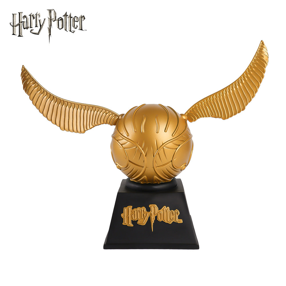 Warner Bros. Tirelire Harry Potter Vif d’or 1 pièce, sous licence officielle, Figurine 3D en PVC étanche incassable, Boîte à monnaie pour pièces, Décoration d’intérieur