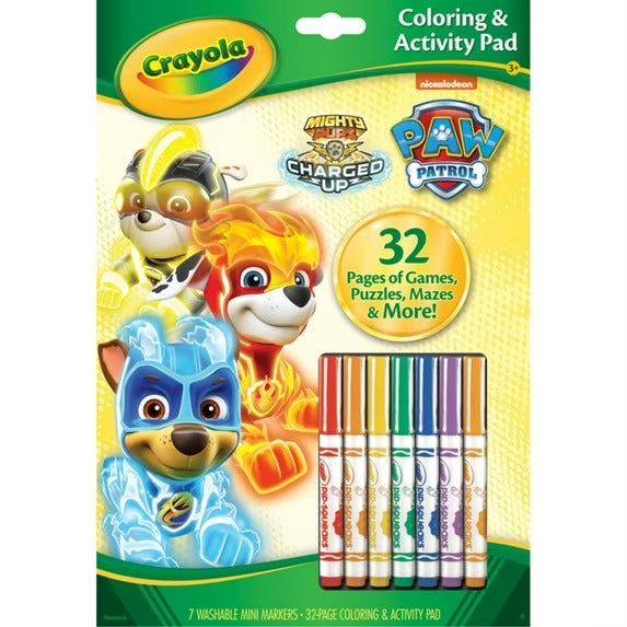 Crayola PAW PATROL Coloriage et Livre d'activités