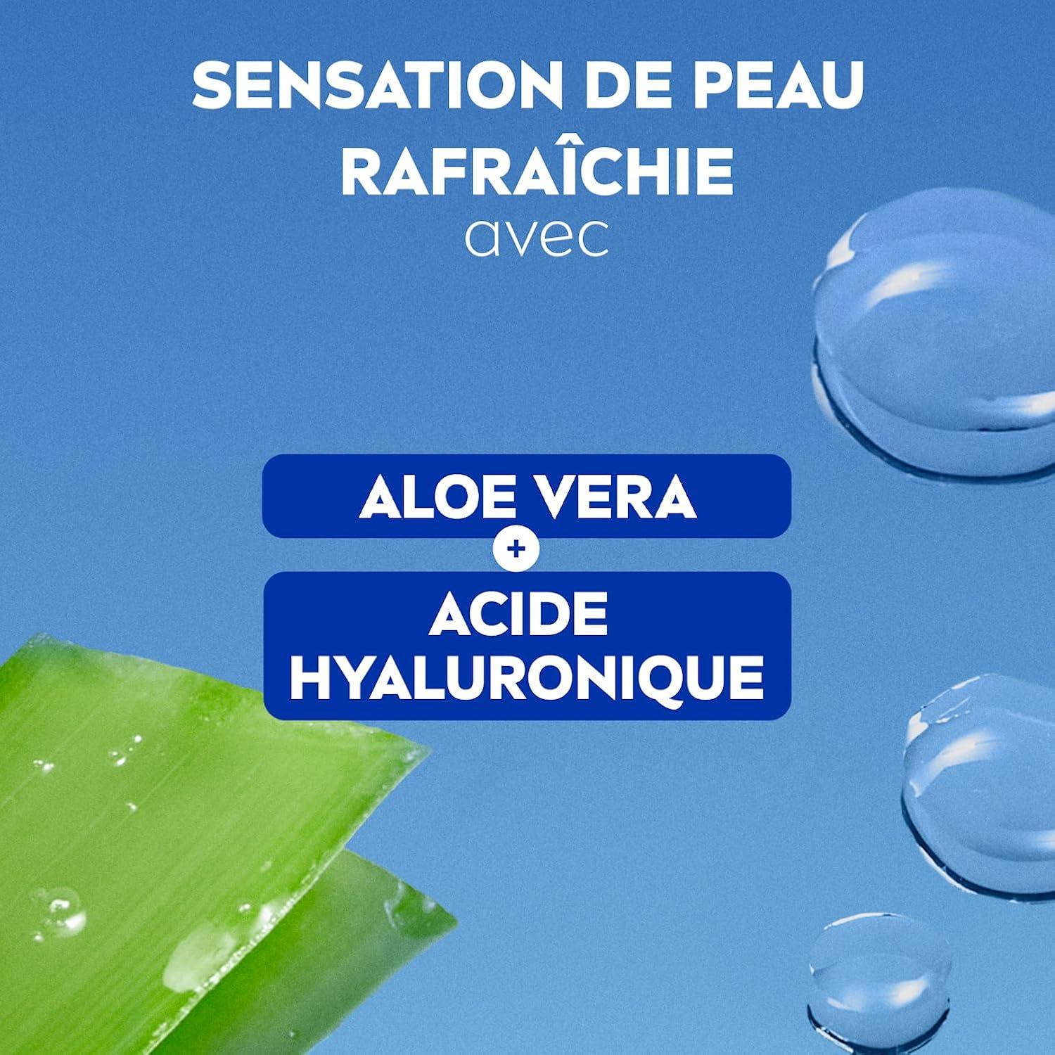 NIVEA Lingettes nettoyantes visage Fraîcheur, 25 lingettes