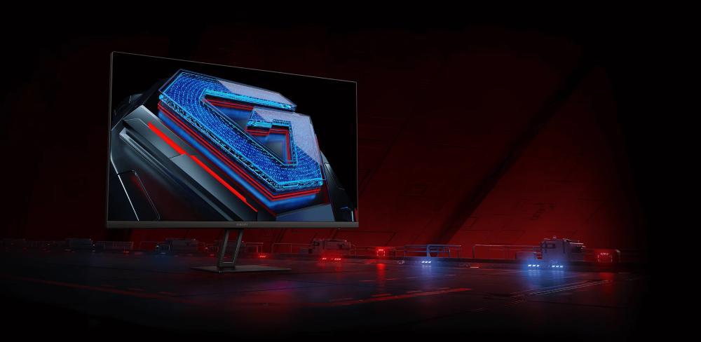 Écran de jeu Xiaomi G27Qi 27" 2K QHD Fast IPS : 2560x1440, 180 Hz, 1 ms, 95 % DCI-P3 100 % sRGB, Compatible FreeSync G-Sync, Double DP/HDMI, Support VESA, Écran d'ordinateur PC sans bords