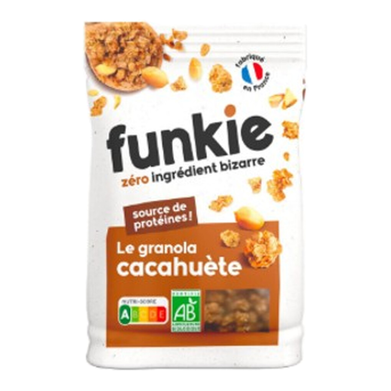 FUNKIE Granola biologique cacahuète - 300 g