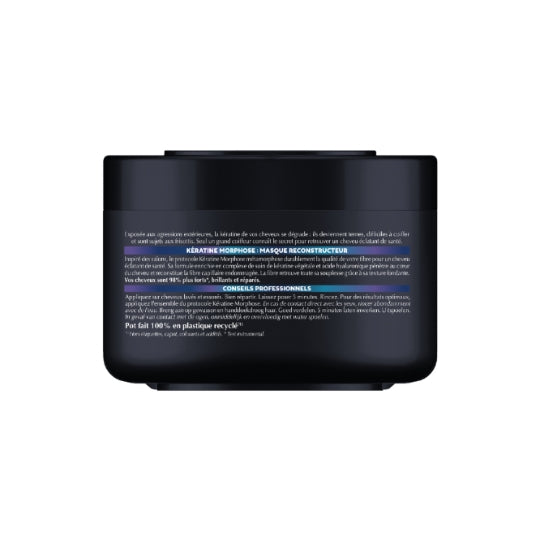 DESSANGE Keratin Morphose Masque Capillaire Reconstructeur pour Cheveux Abîmés, 280 ml