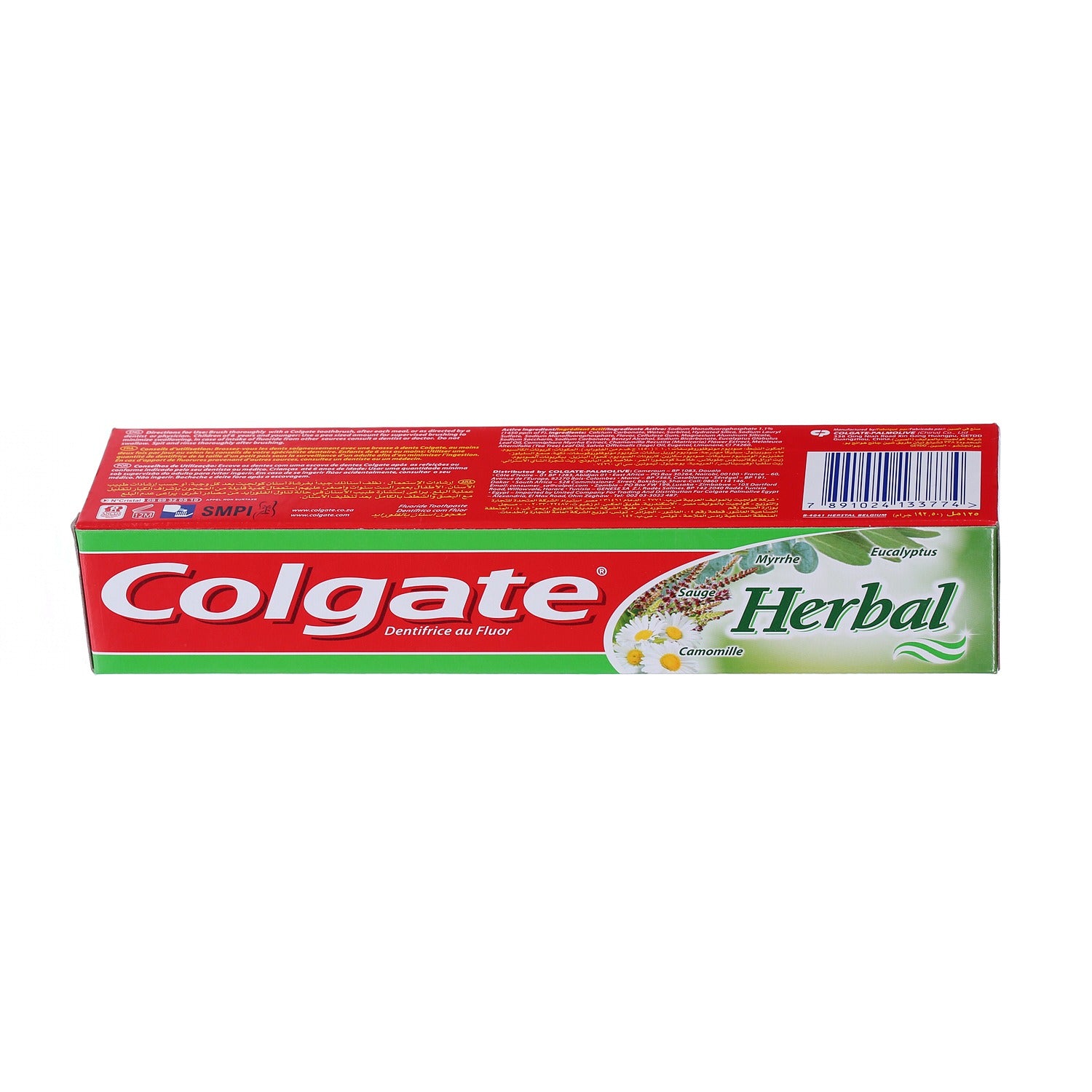Colgate Dentifrice Original aux Plantes avec Camomille, Myrrhe & Eucalyptus - 125 ml