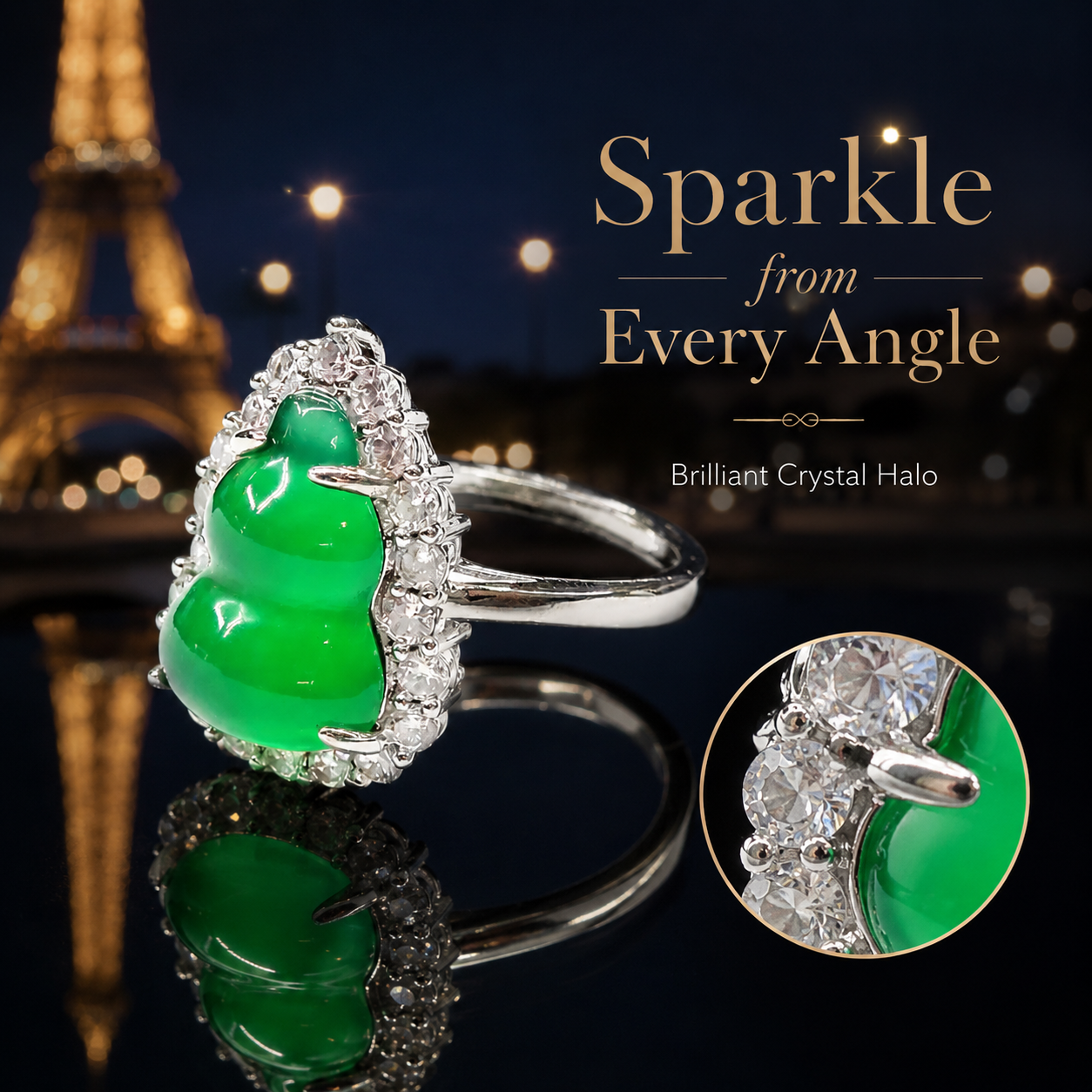 Bague VoxorAI : bague ouverte, bague réglable. Bijou et accessoire de mode, adapté à toutes les saisons.