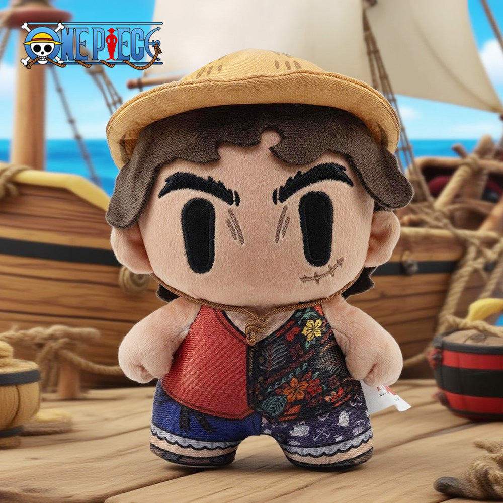 Netflix One Piece Figurine Luffy Jouet en Peluche Taille Unique 1 pc Collection de Marchandises Authentiques Cadeau pour Fans